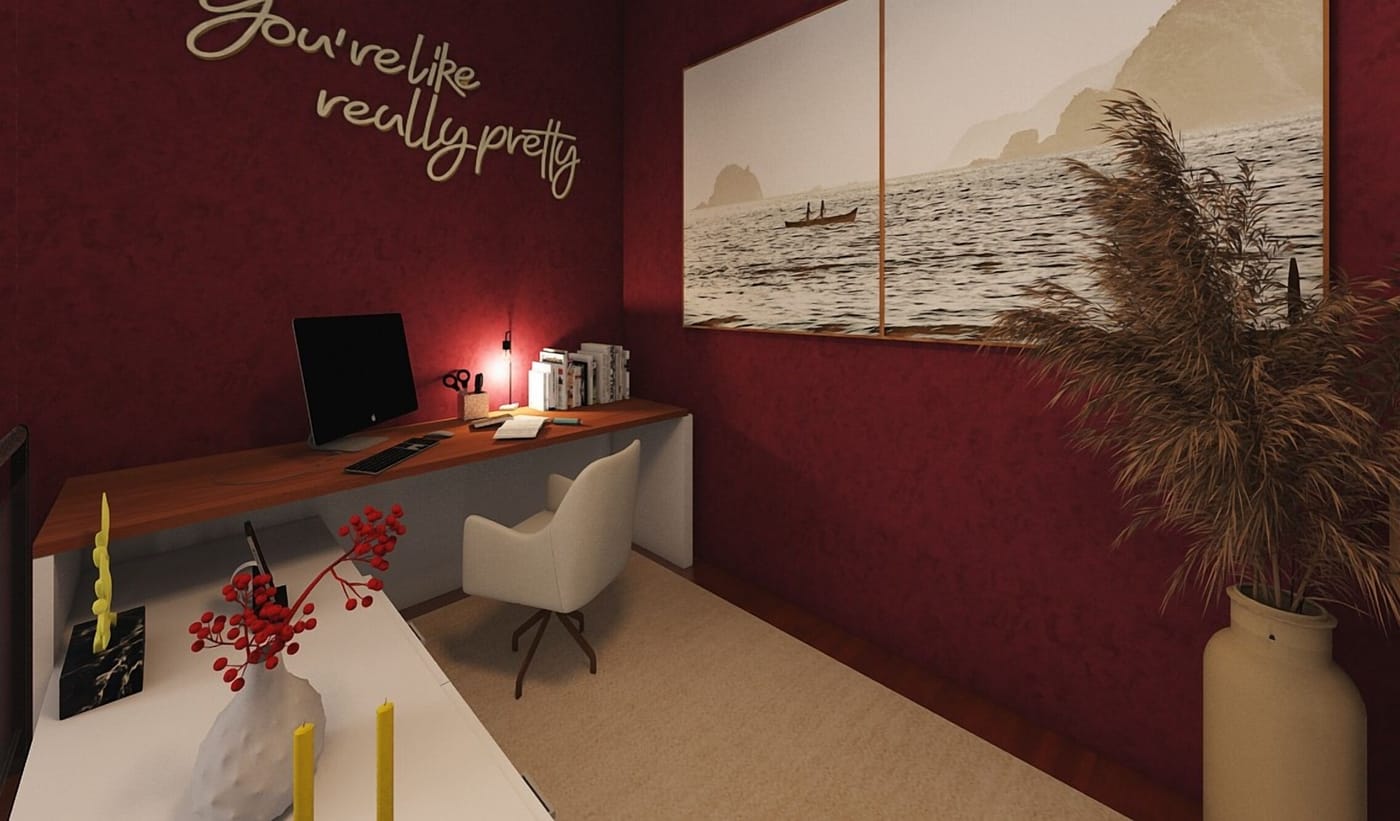 Contemporary home office