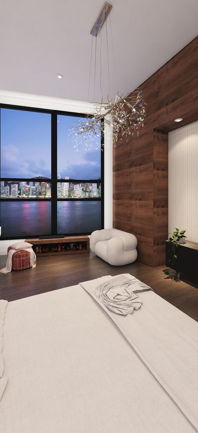 Contemporary bedroom
