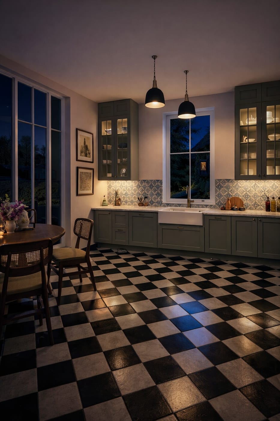 Traditional kitchen