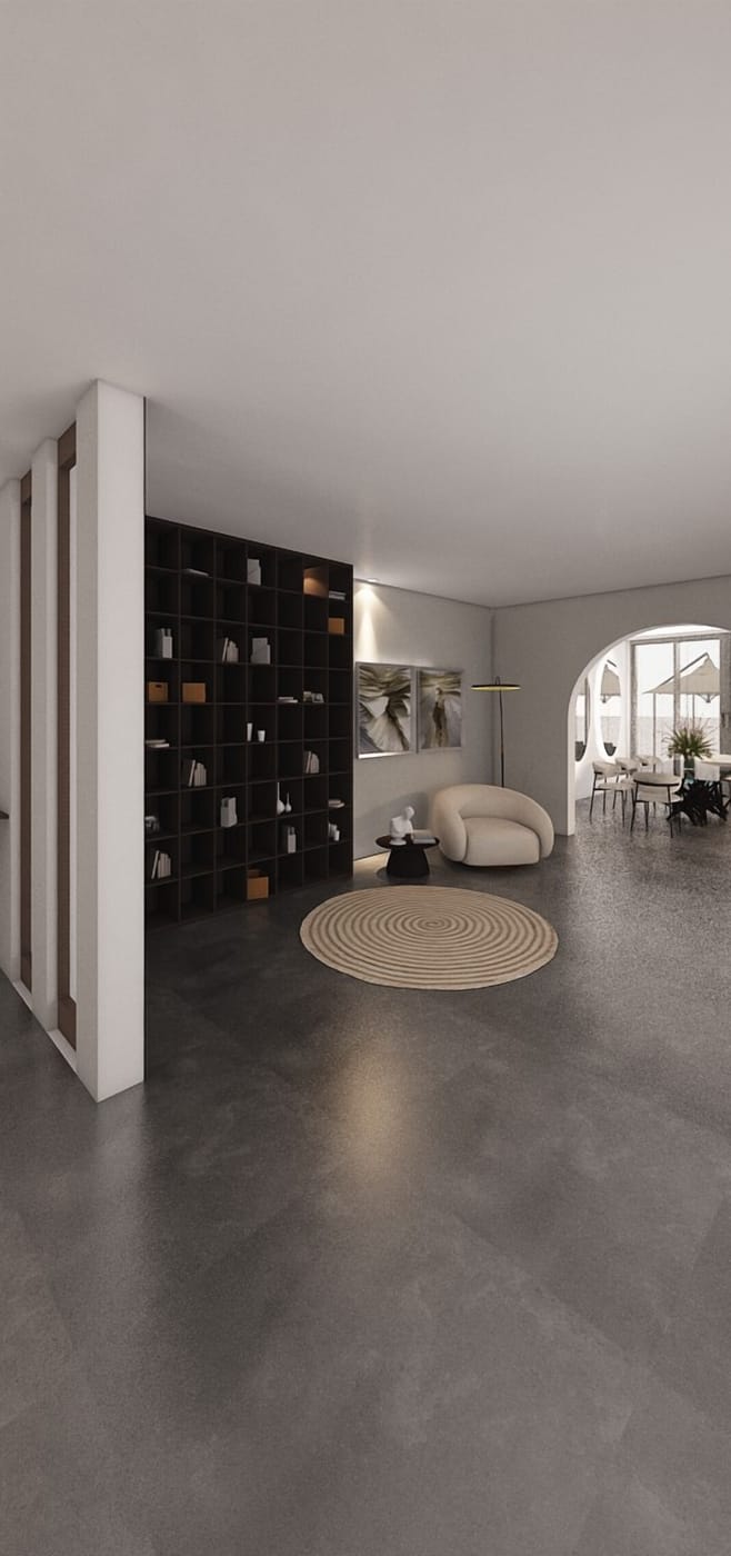 Contemporary living room