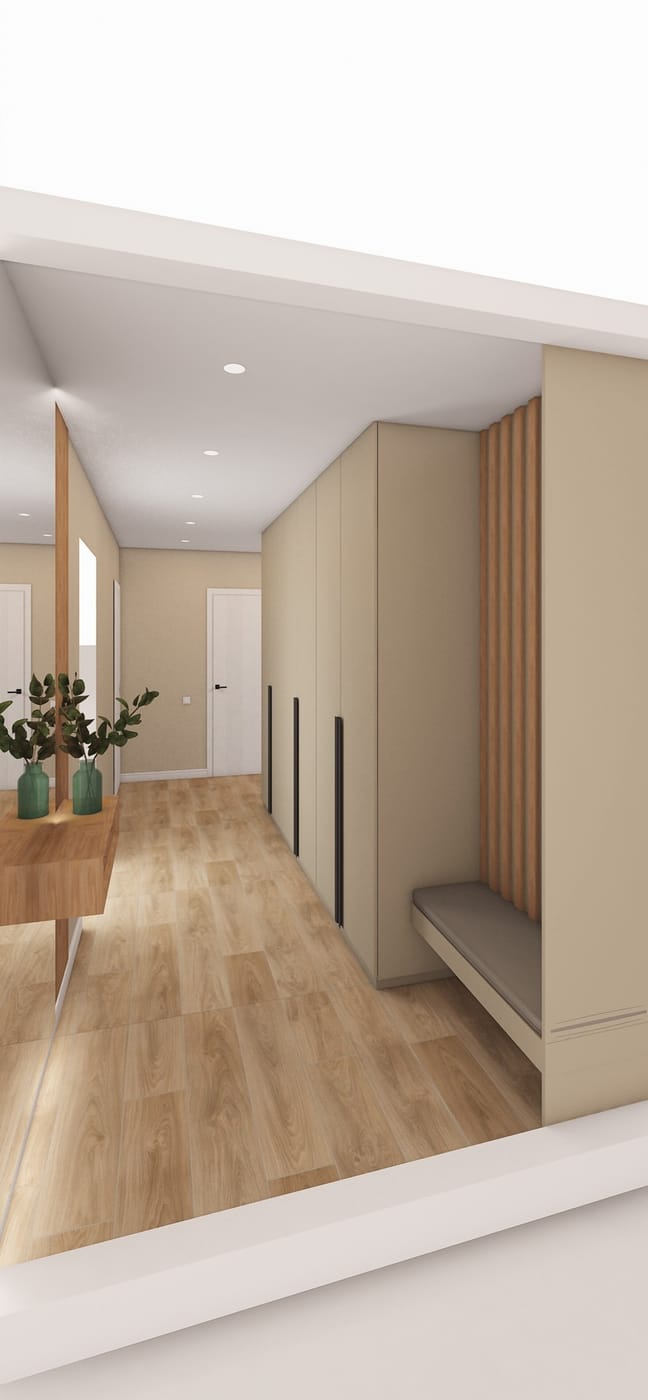 Contemporary hall