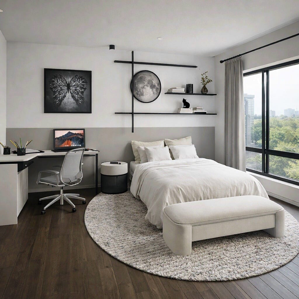 Contemporary bedroom
