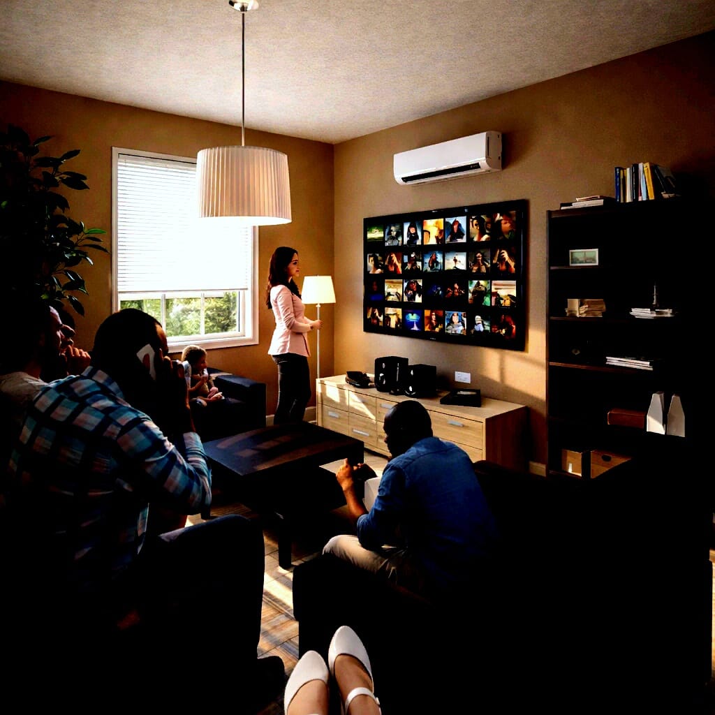 Contemporary living room