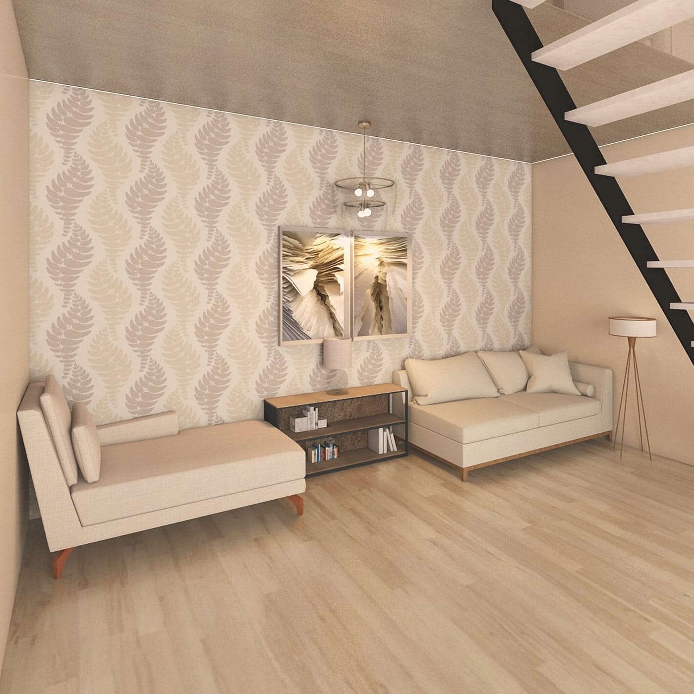 Contemporary living room