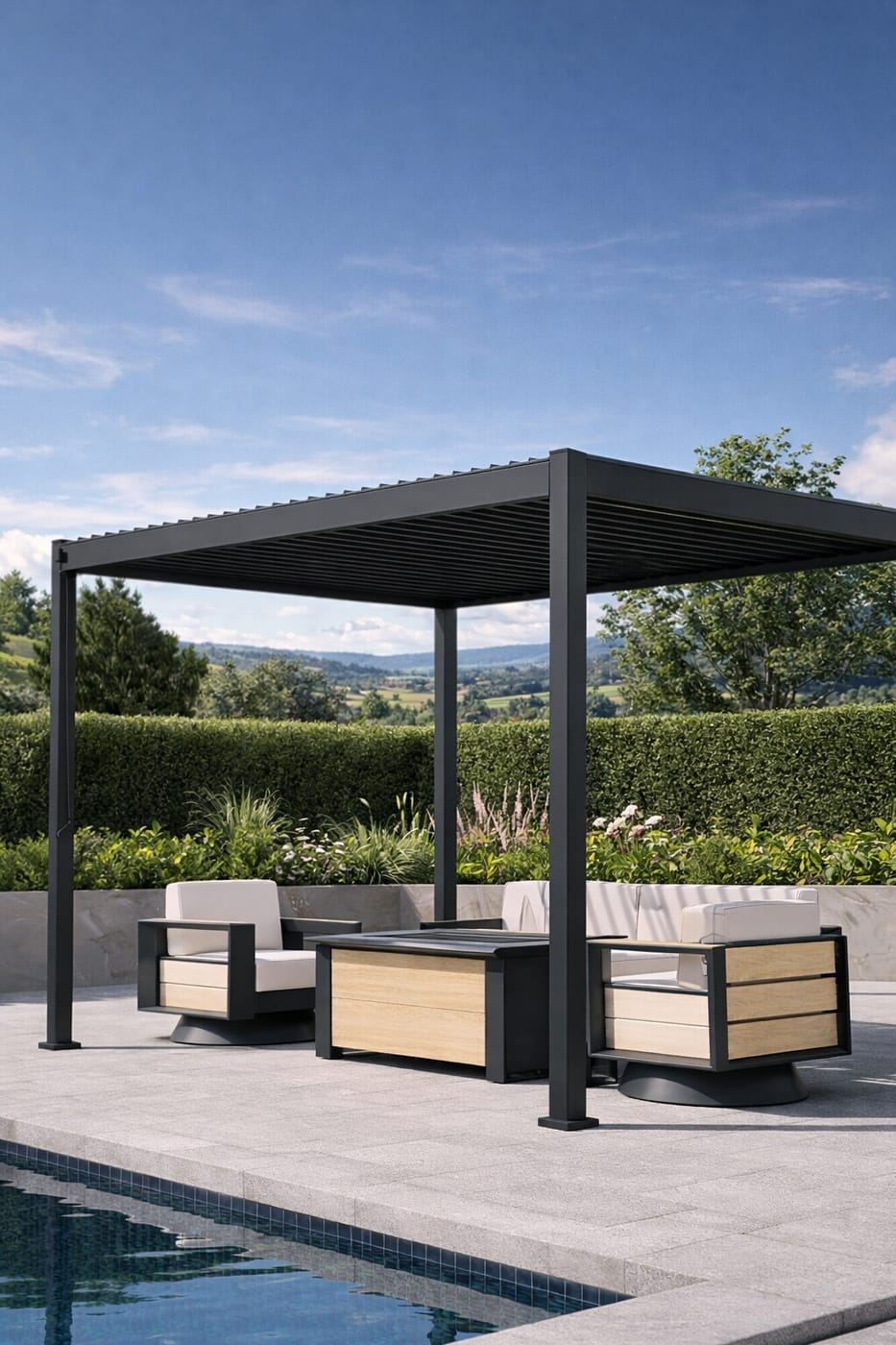 Traditional outdoor space