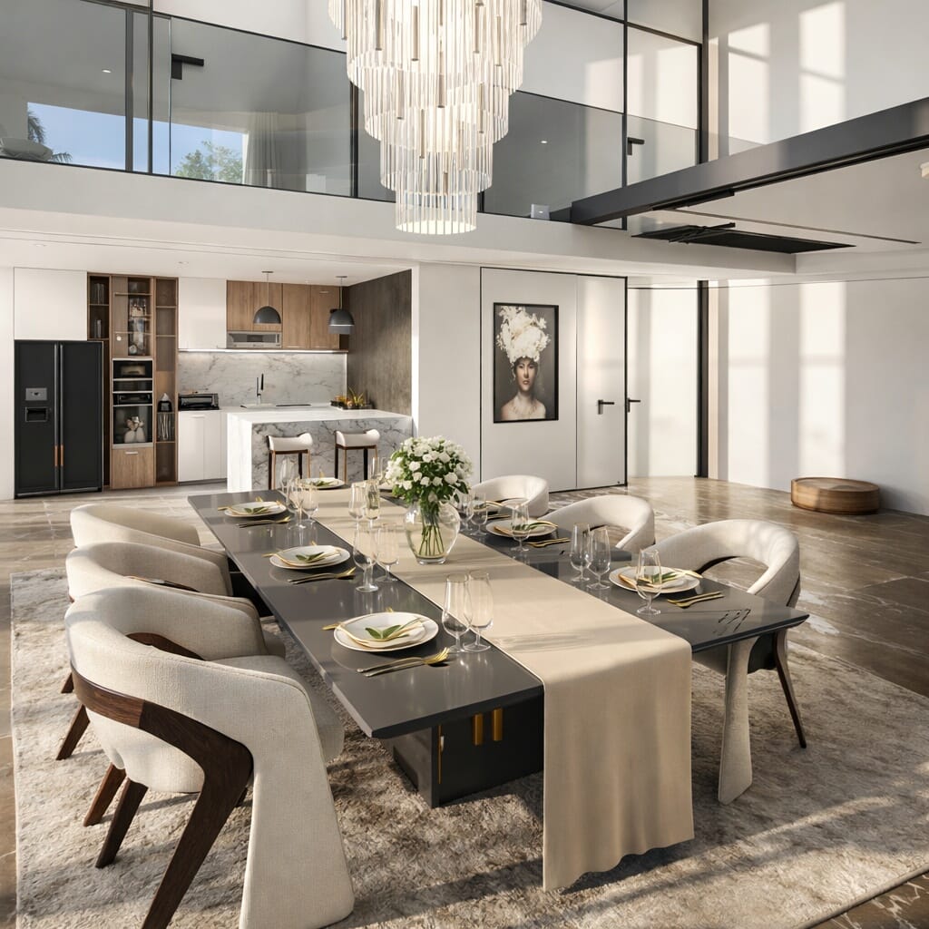 Mid-century dining room
