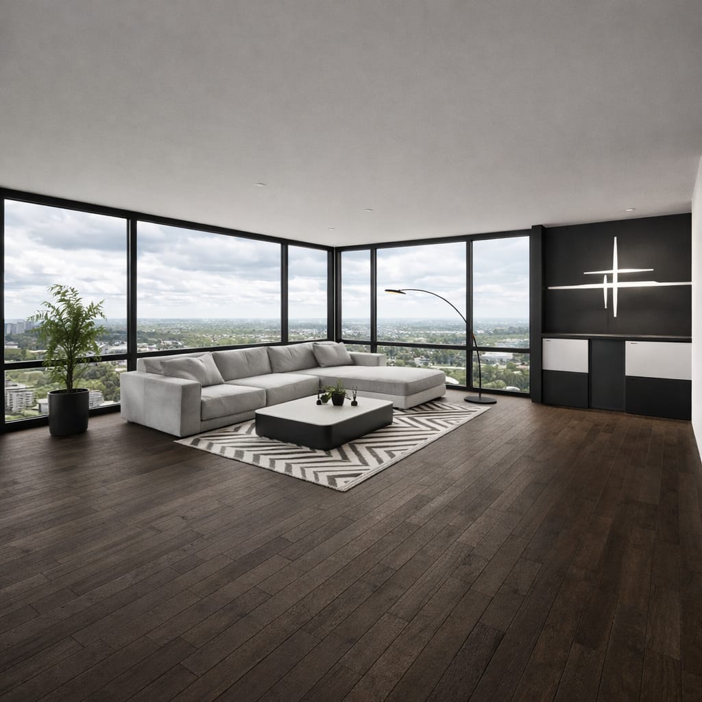 Mid-century living room