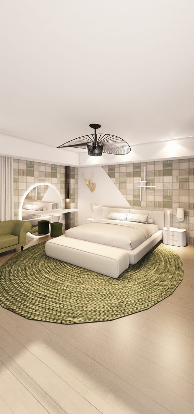 Contemporary bedroom