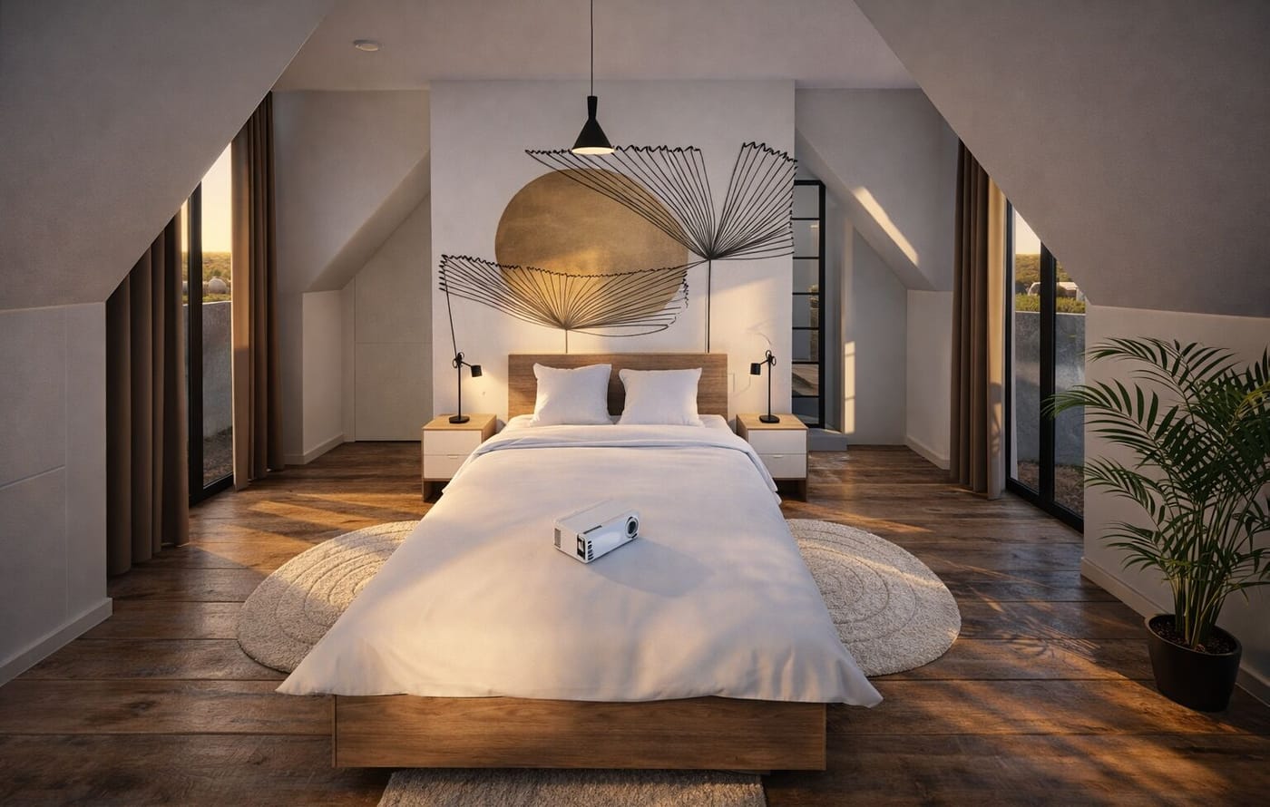 Traditional bedroom