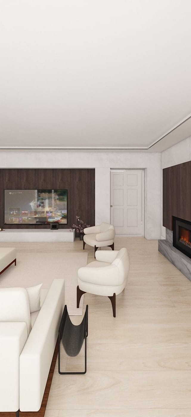 Contemporary floor plan