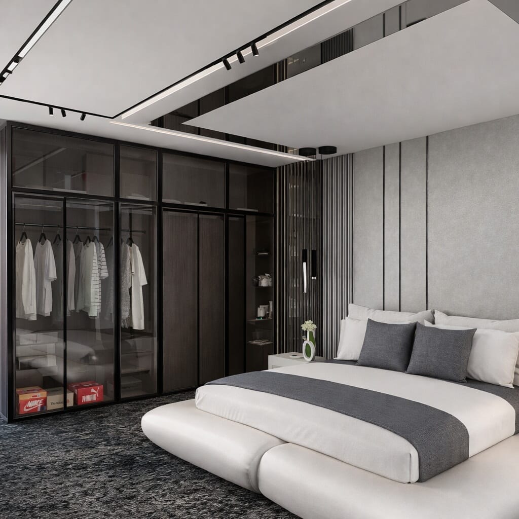 Mid-century bedroom