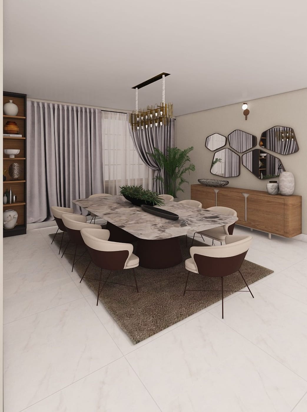 Contemporary living room