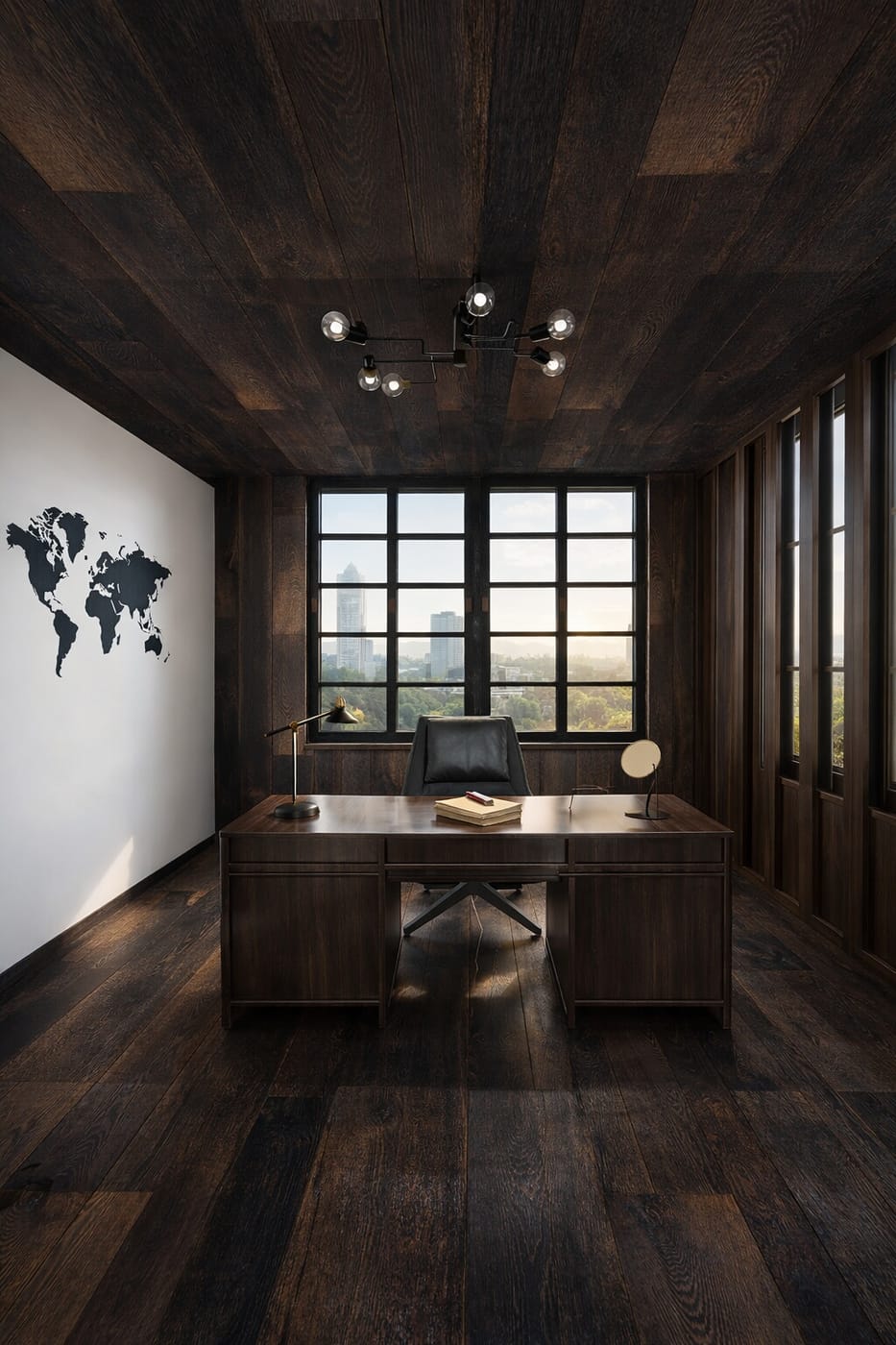 Mid-century home office