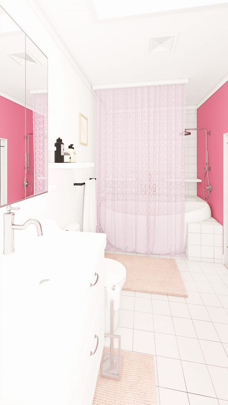 Scandinavian bathroom