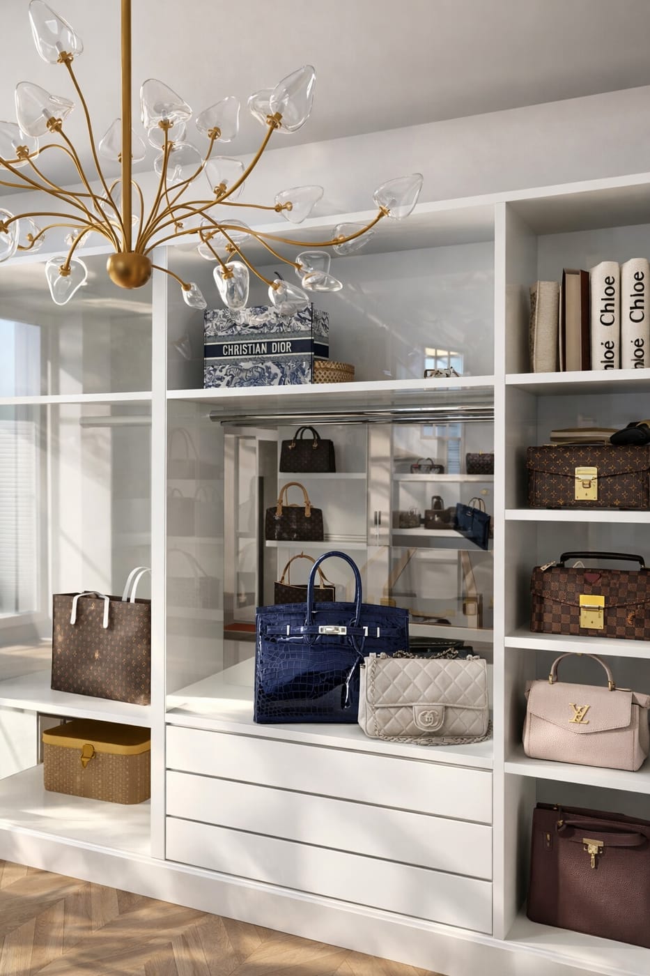 Traditional closet