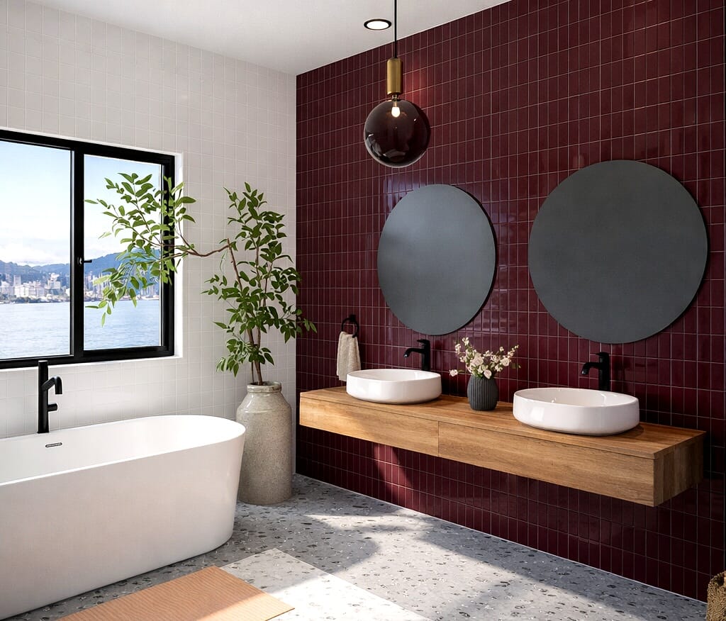 Scandinavian bathroom