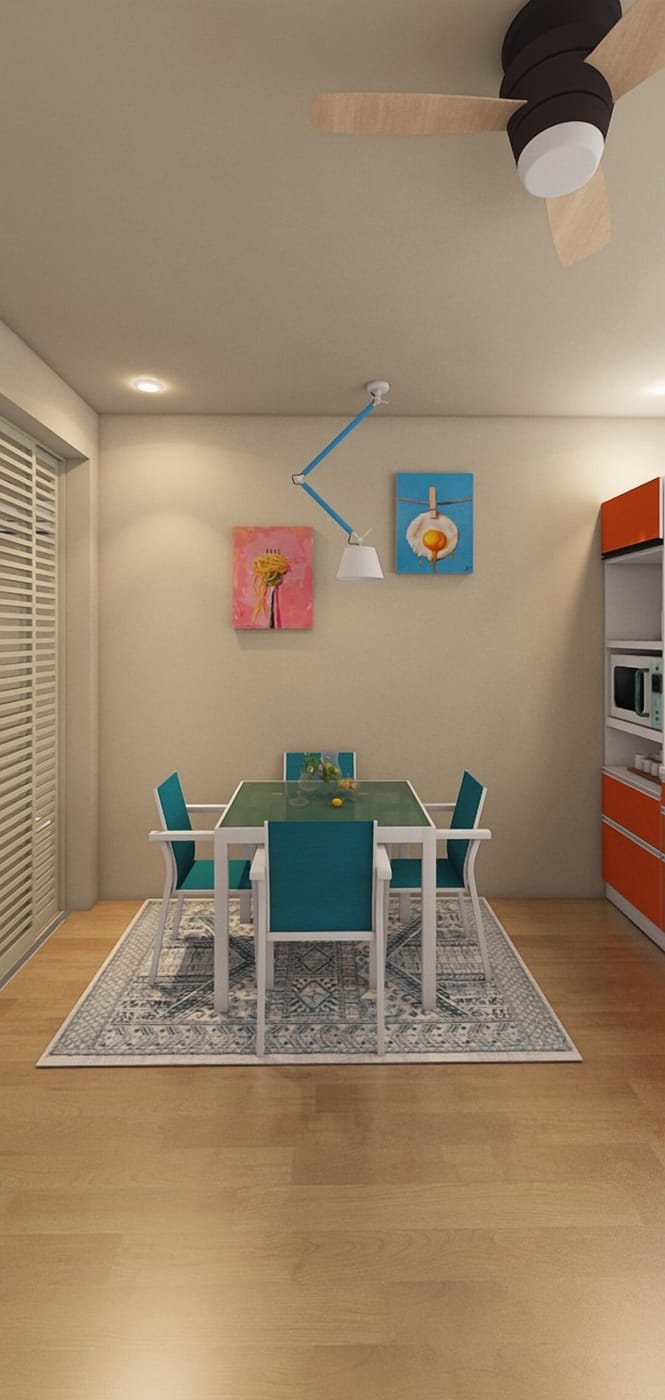Mid-century dining room
