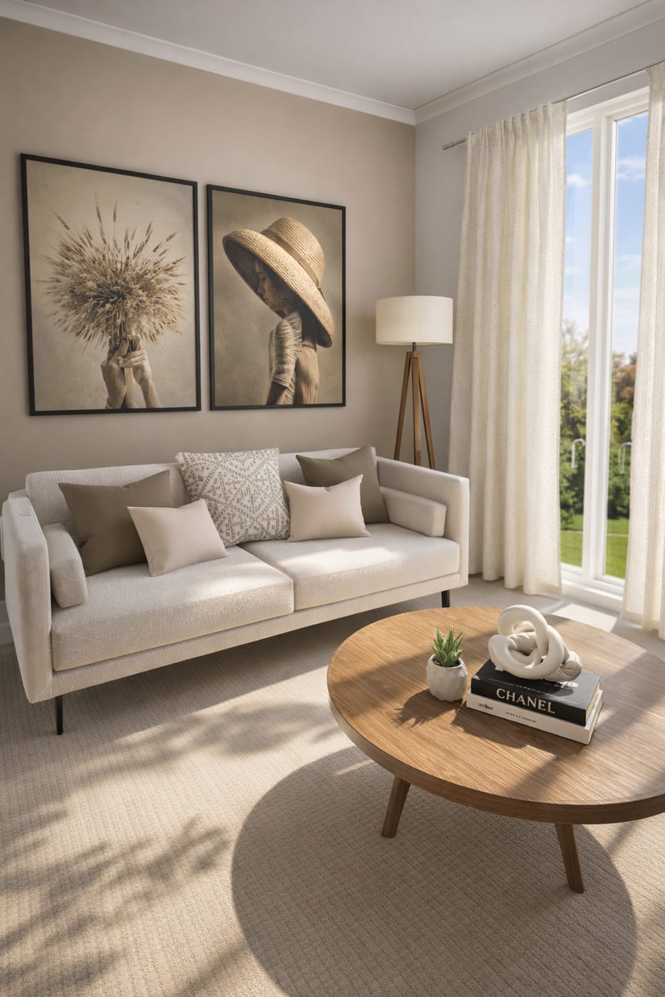 Mid-century living room