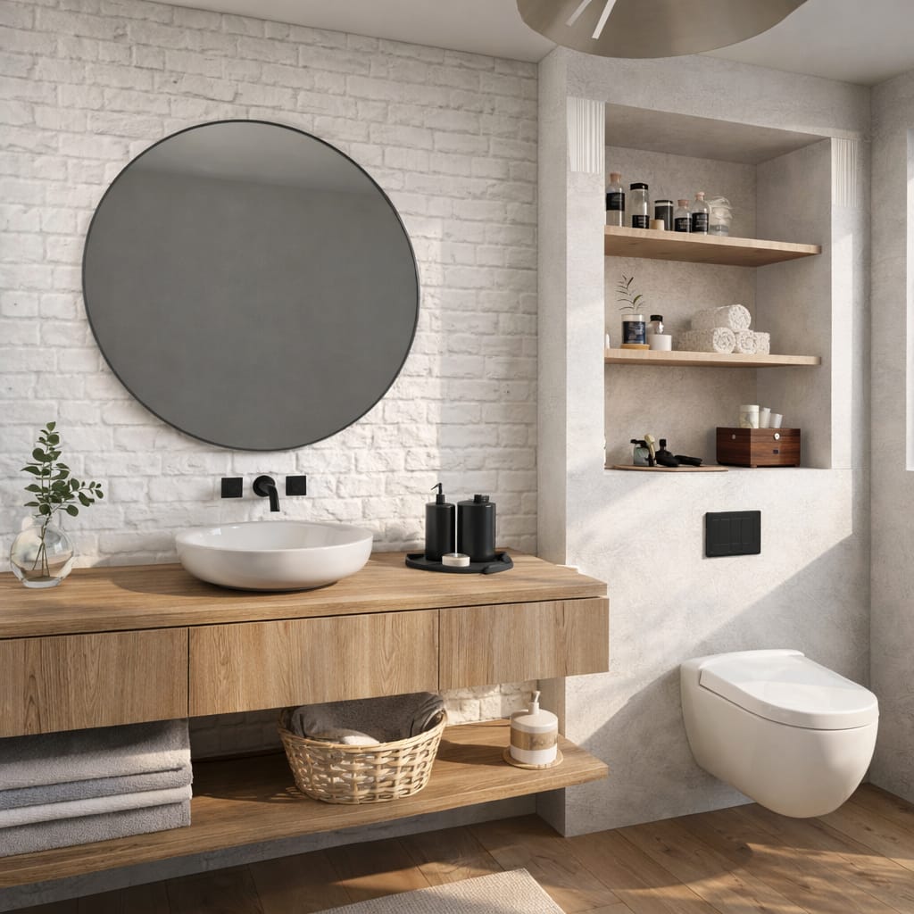 Traditional bathroom
