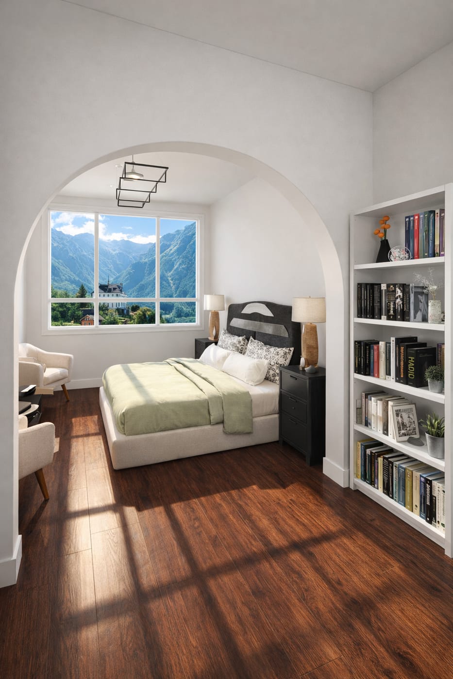 Scandinavian bedroom
