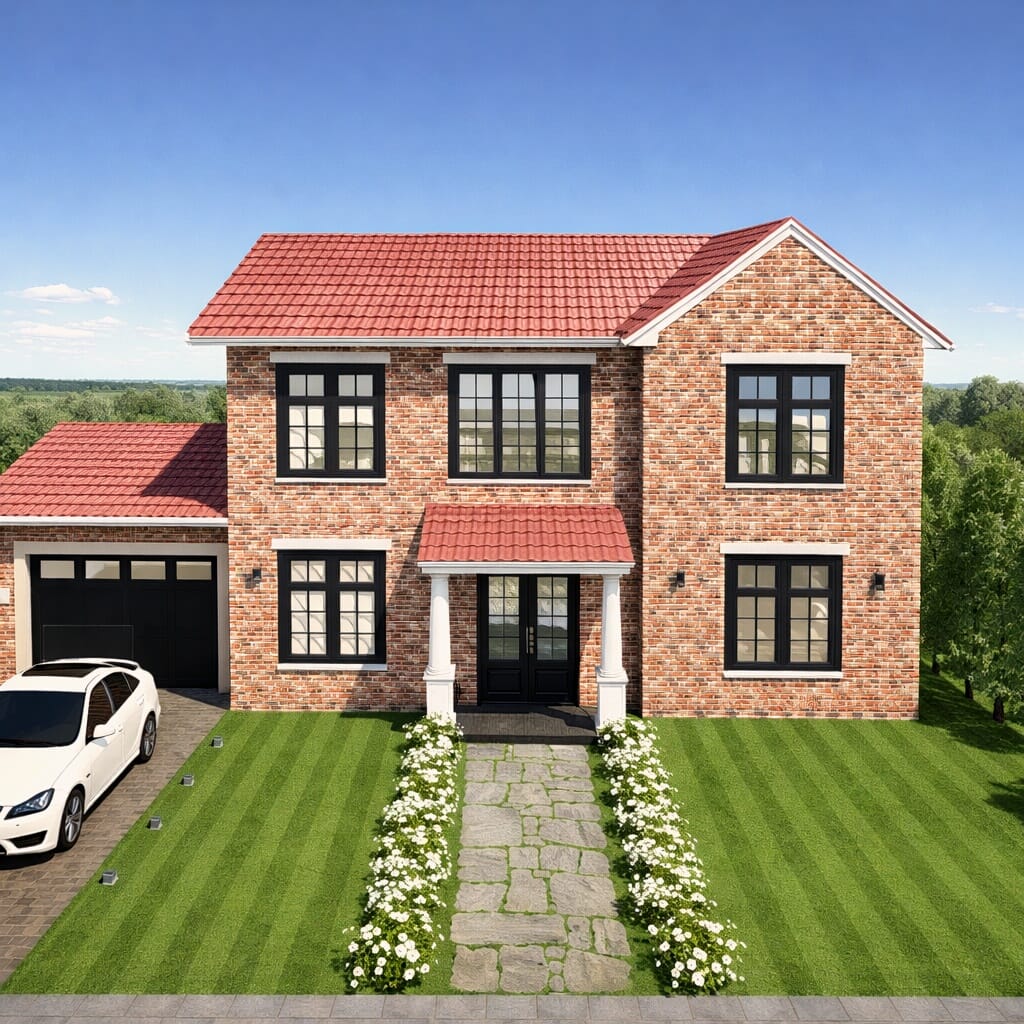 Traditional floor plan