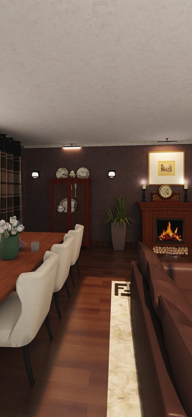 Traditional living room
