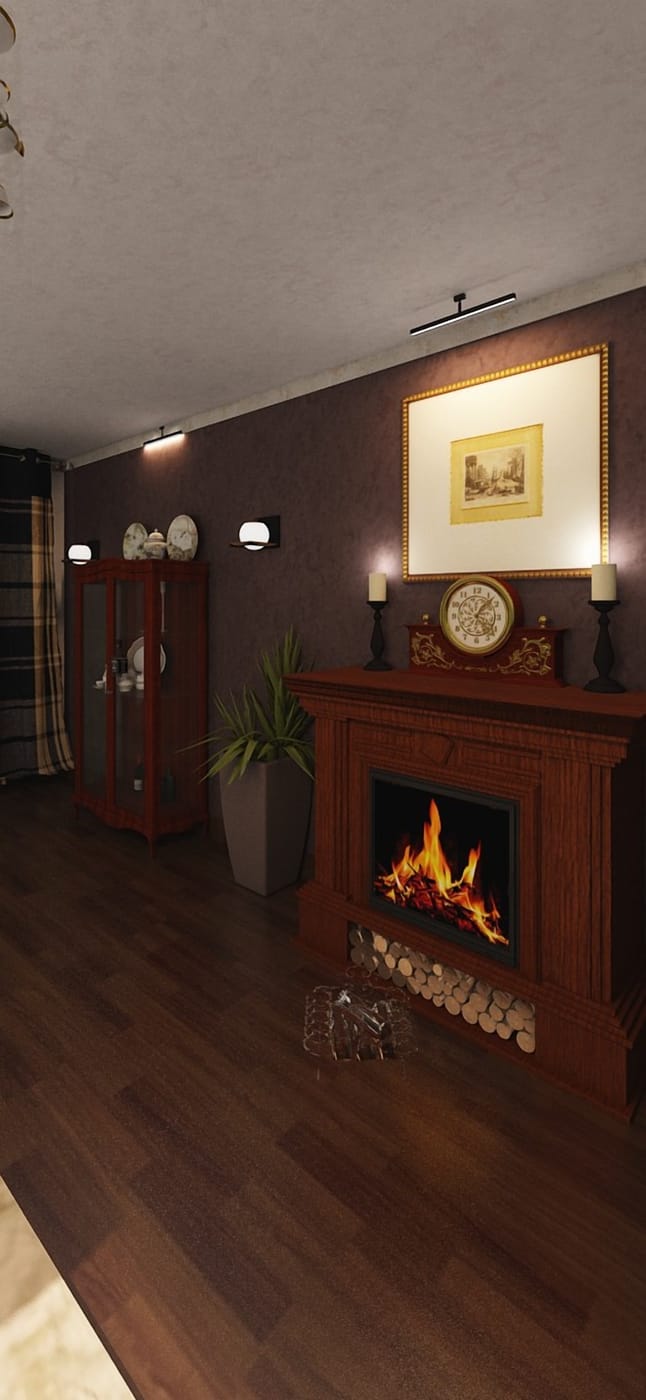 Traditional living room