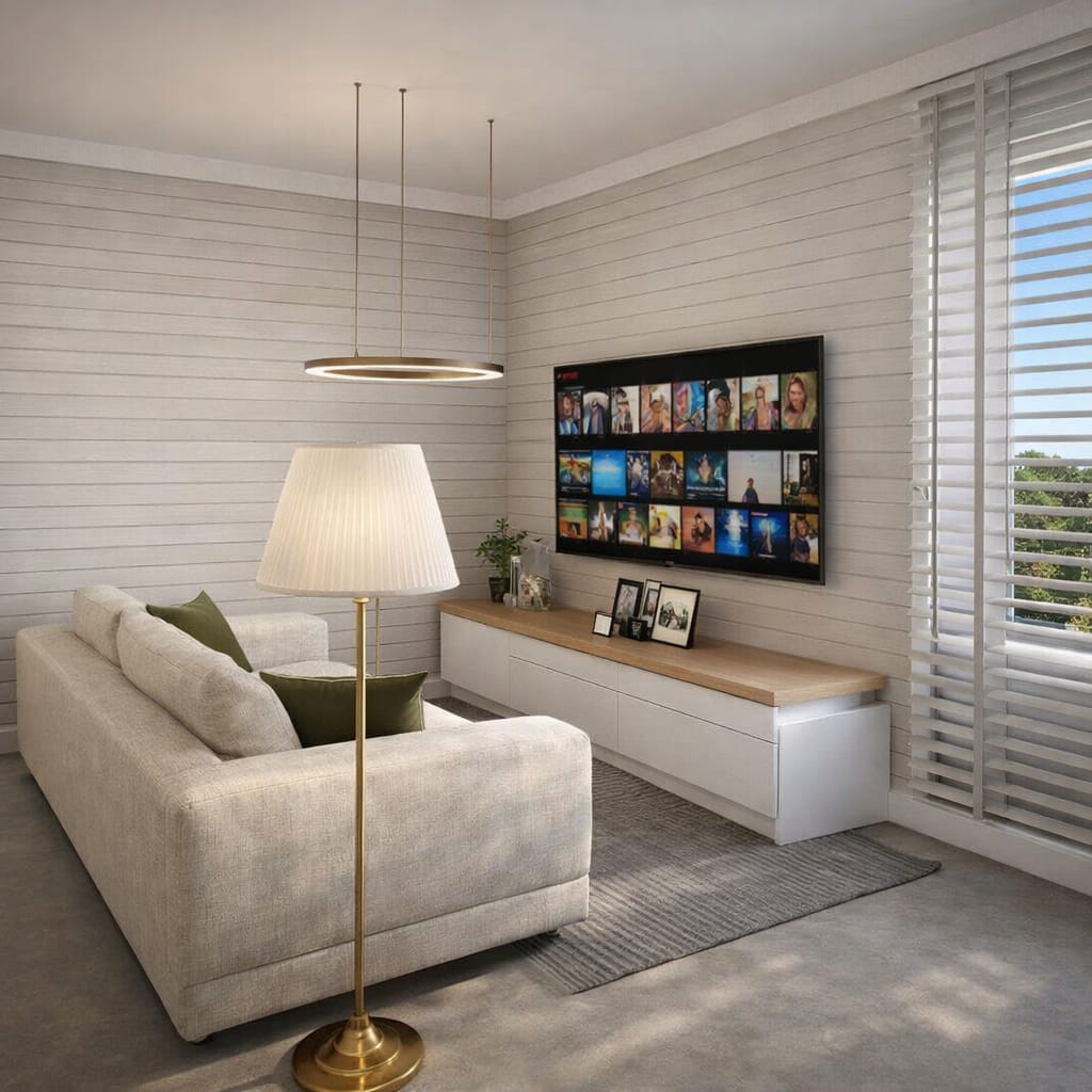 Mid-century home office