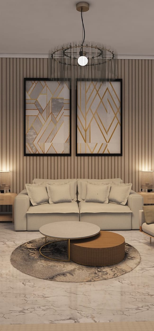 Contemporary living room