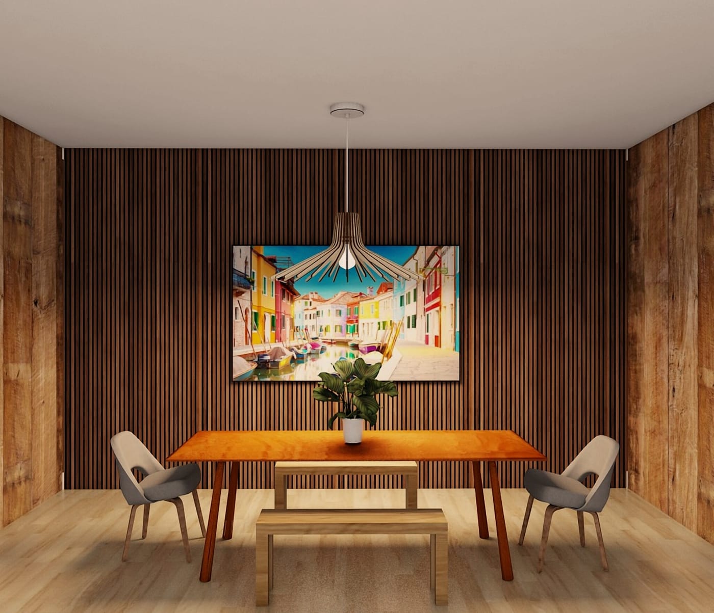 Traditional dining room