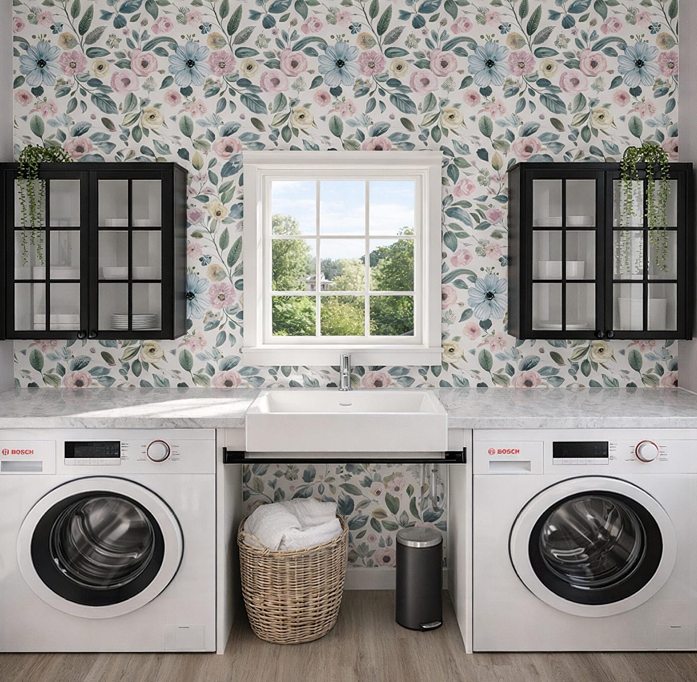 Farmhouse laundry room