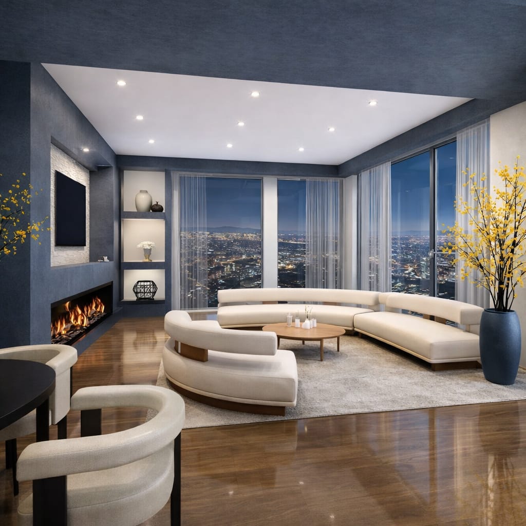 Contemporary living room