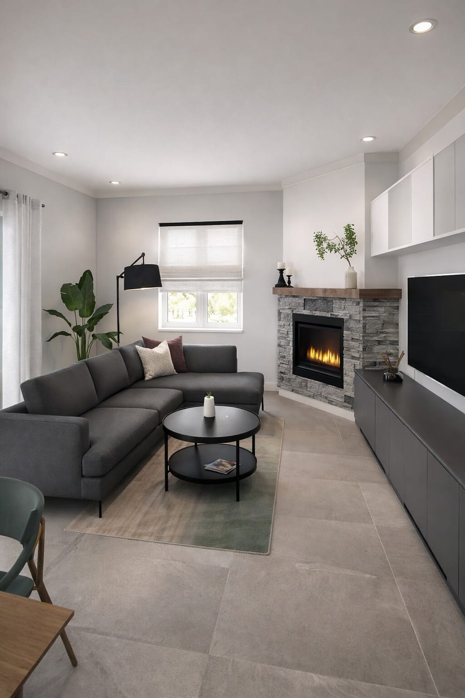 Contemporary living room