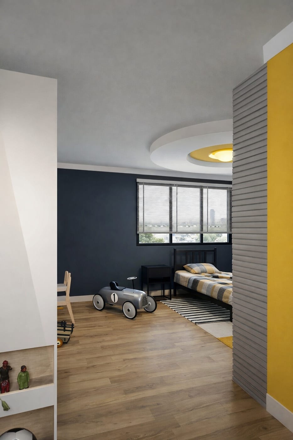 Contemporary bedroom