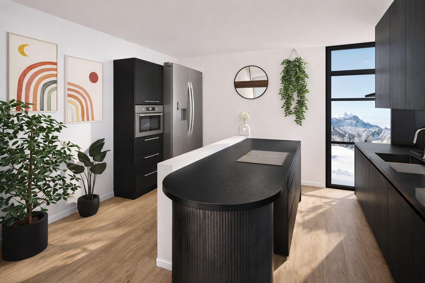 Mid-century kitchen
