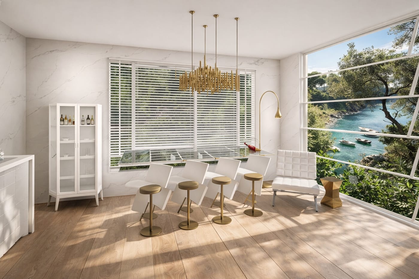 Contemporary floor plan