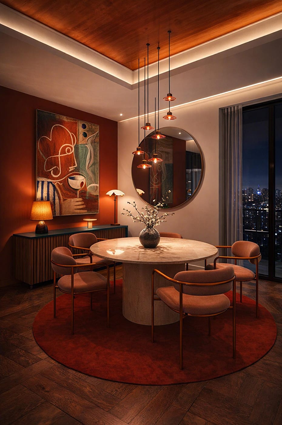 Scandinavian dining room