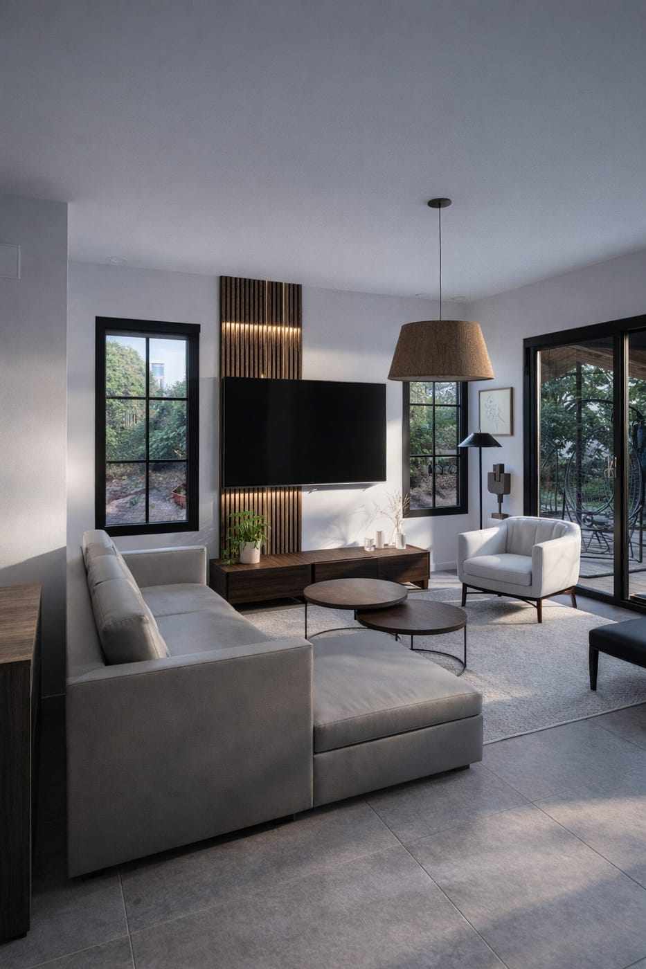 Contemporary living room