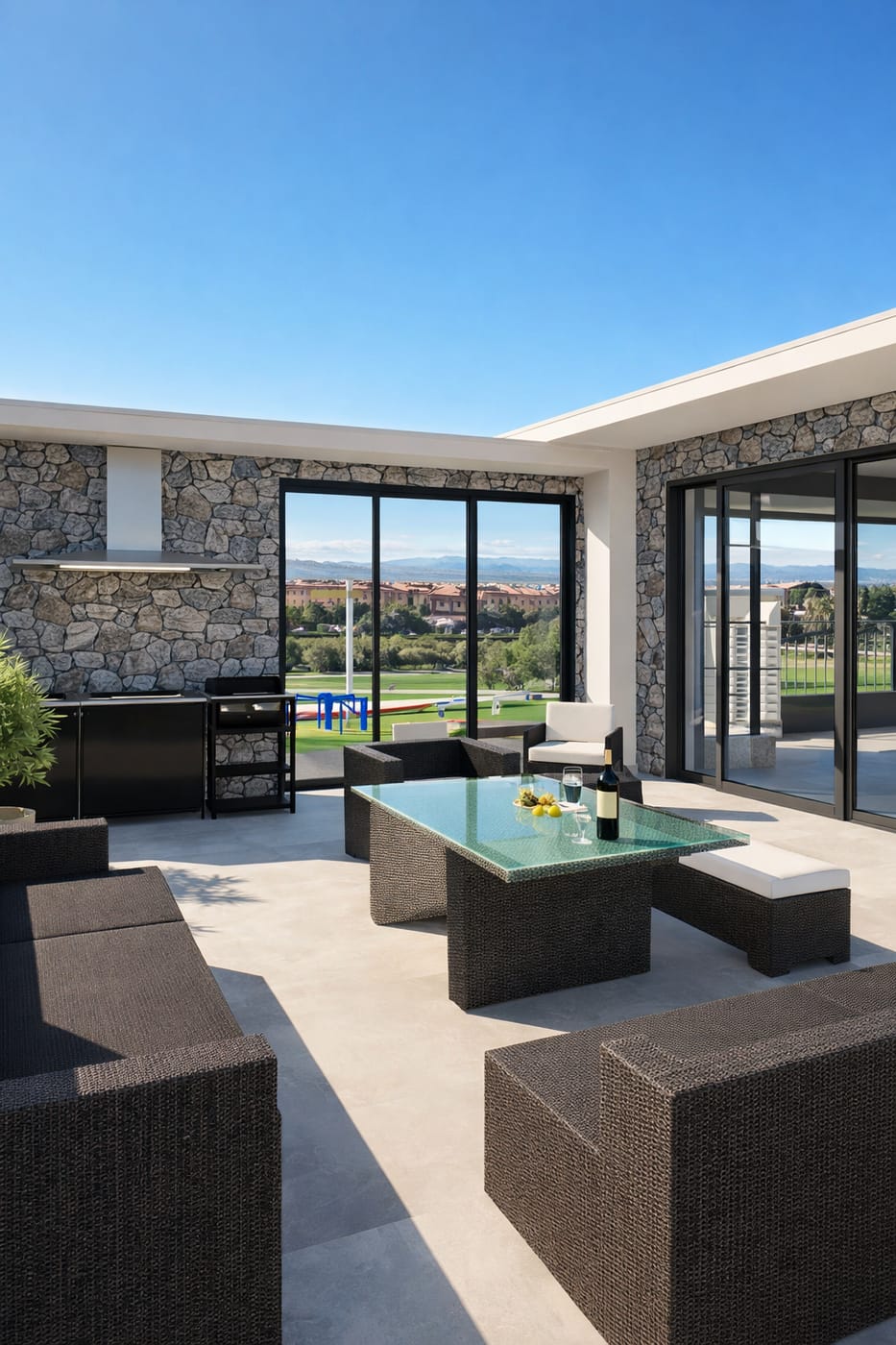 Traditional outdoor space