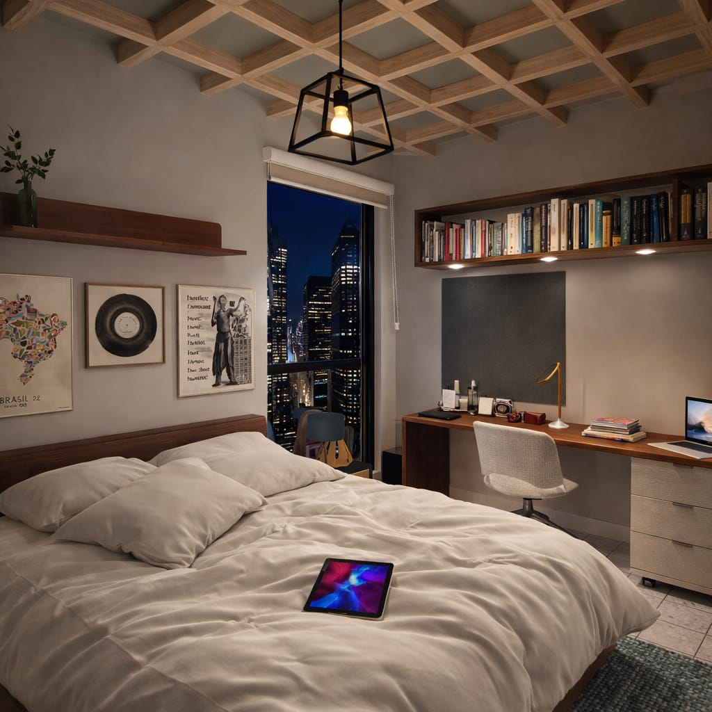 Traditional bedroom