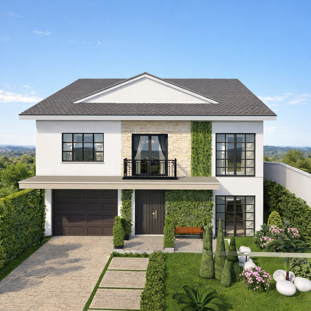Traditional outdoor space