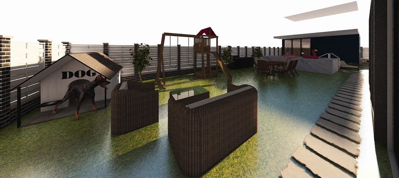 Traditional outdoor space