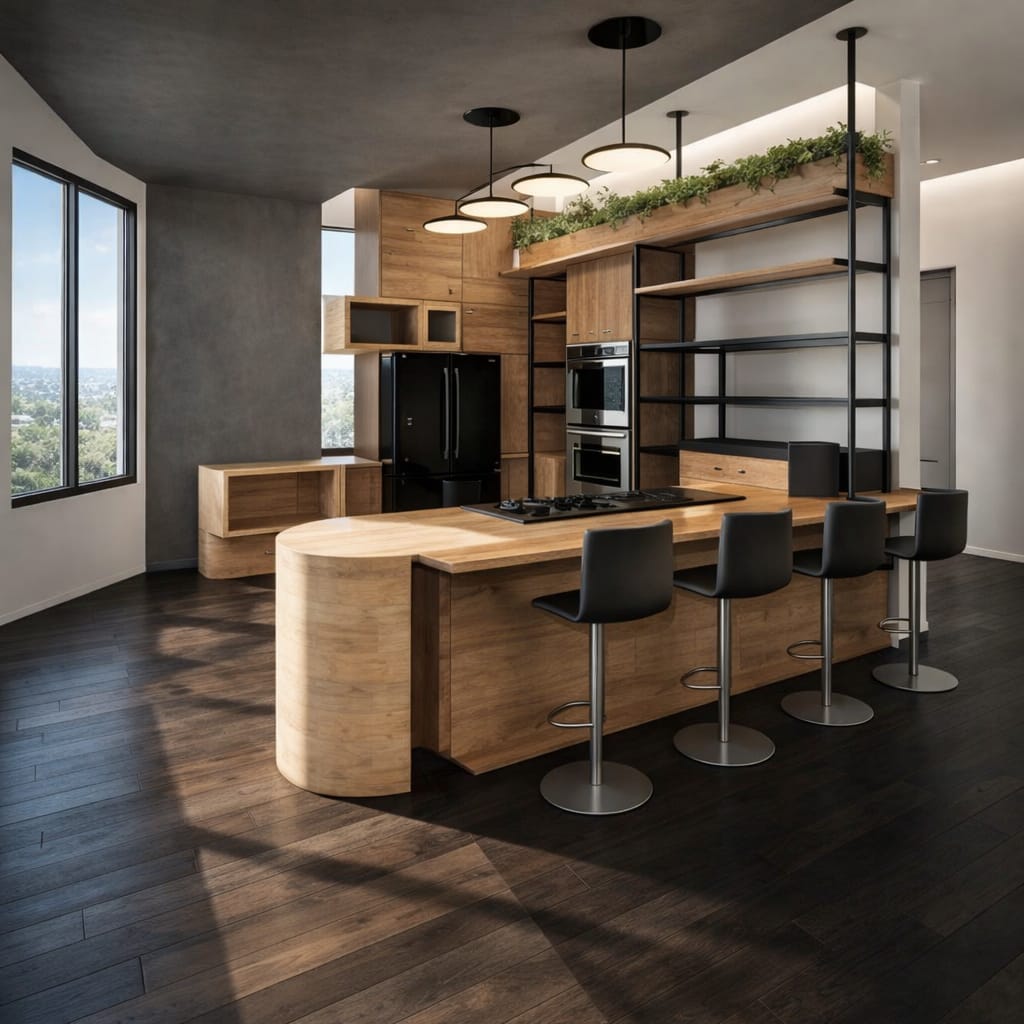 Mid-century kitchen