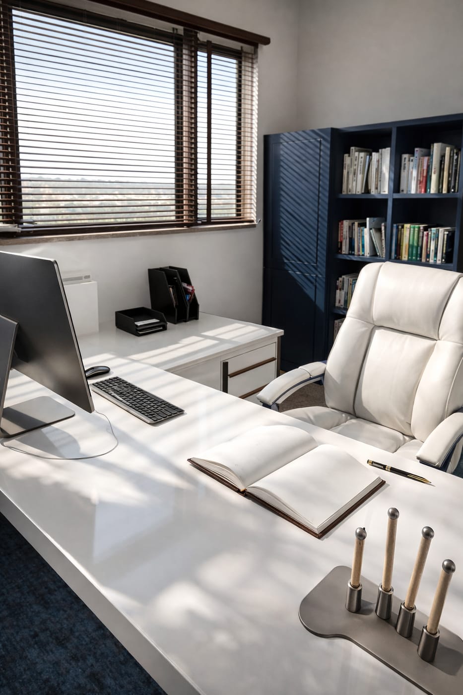 Mid-century home office
