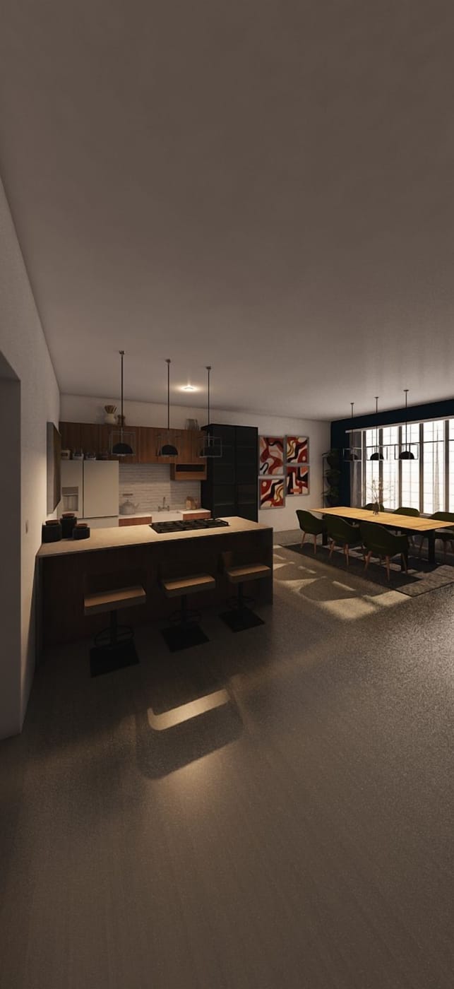 Mid-century kitchen