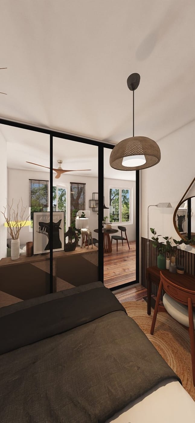 Scandinavian bedroom