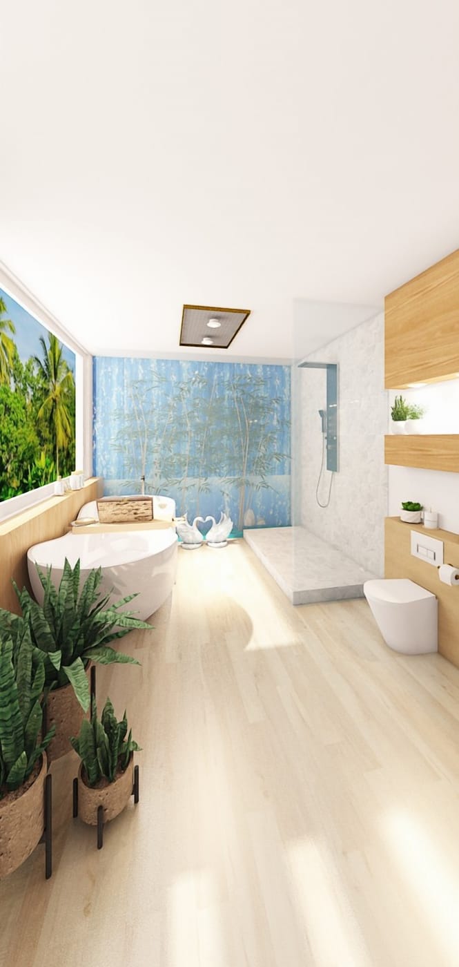 Traditional bathroom