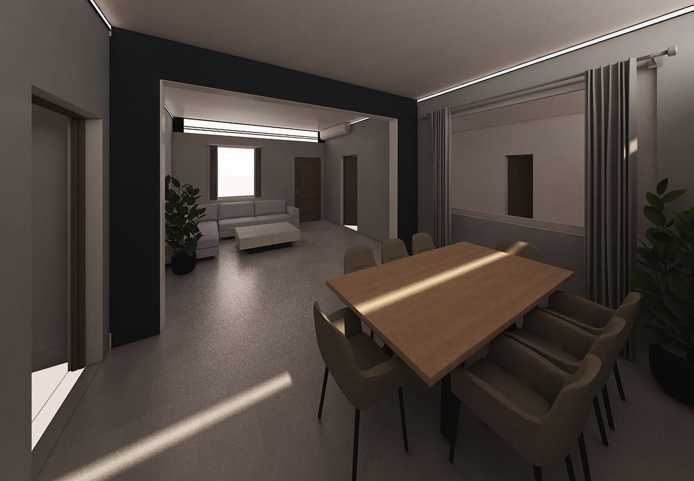 Mid-century dining room