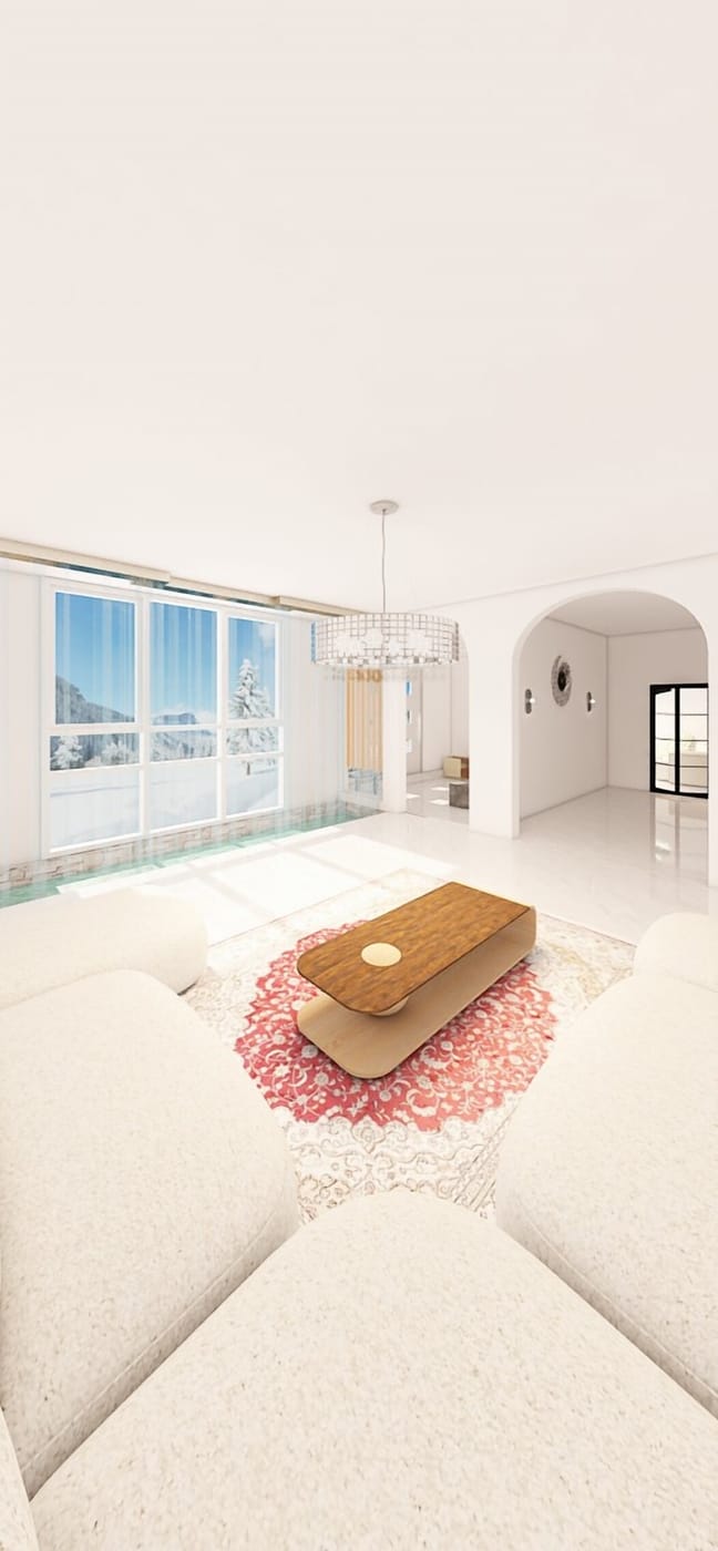 Contemporary floor plan