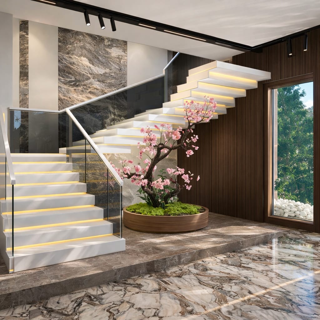 Contemporary hall
